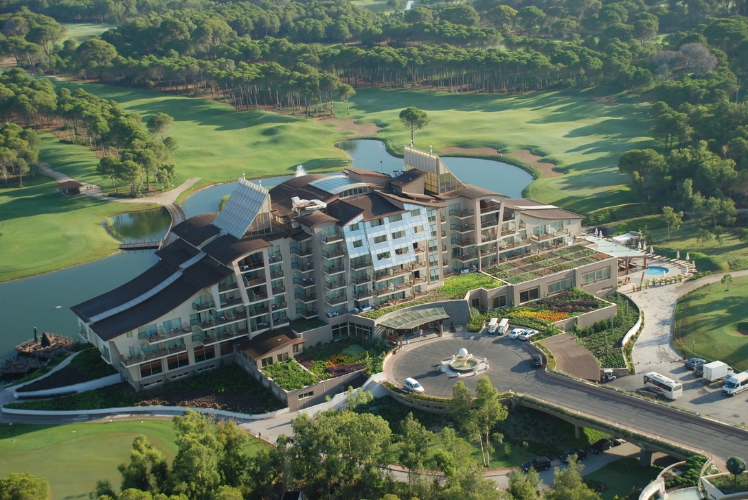 Sueno Golf Hotel in Belek, near the Pines and Dunes courses