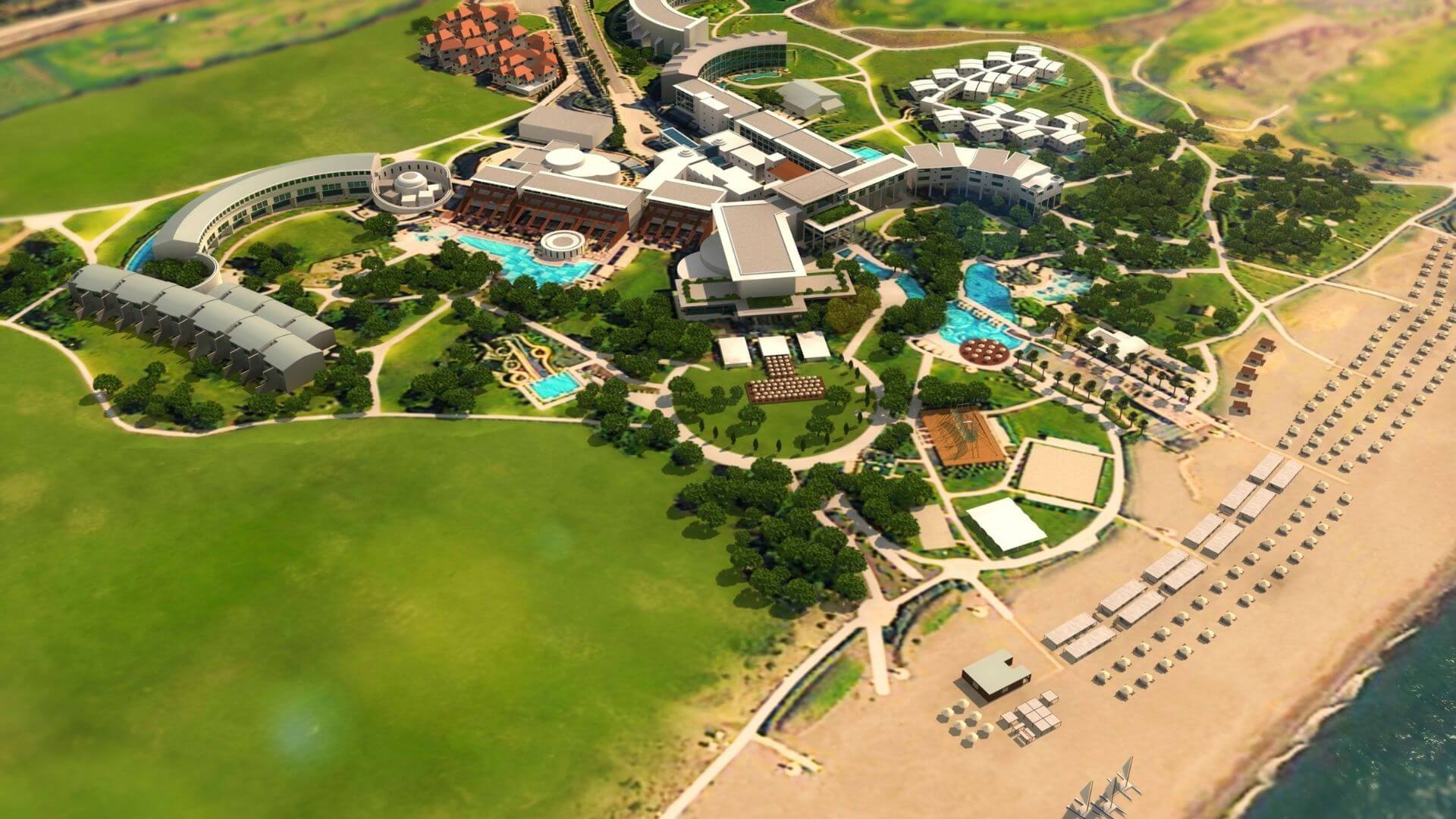 Lykia World & Links Golf: Beach and a Perry Dye Course