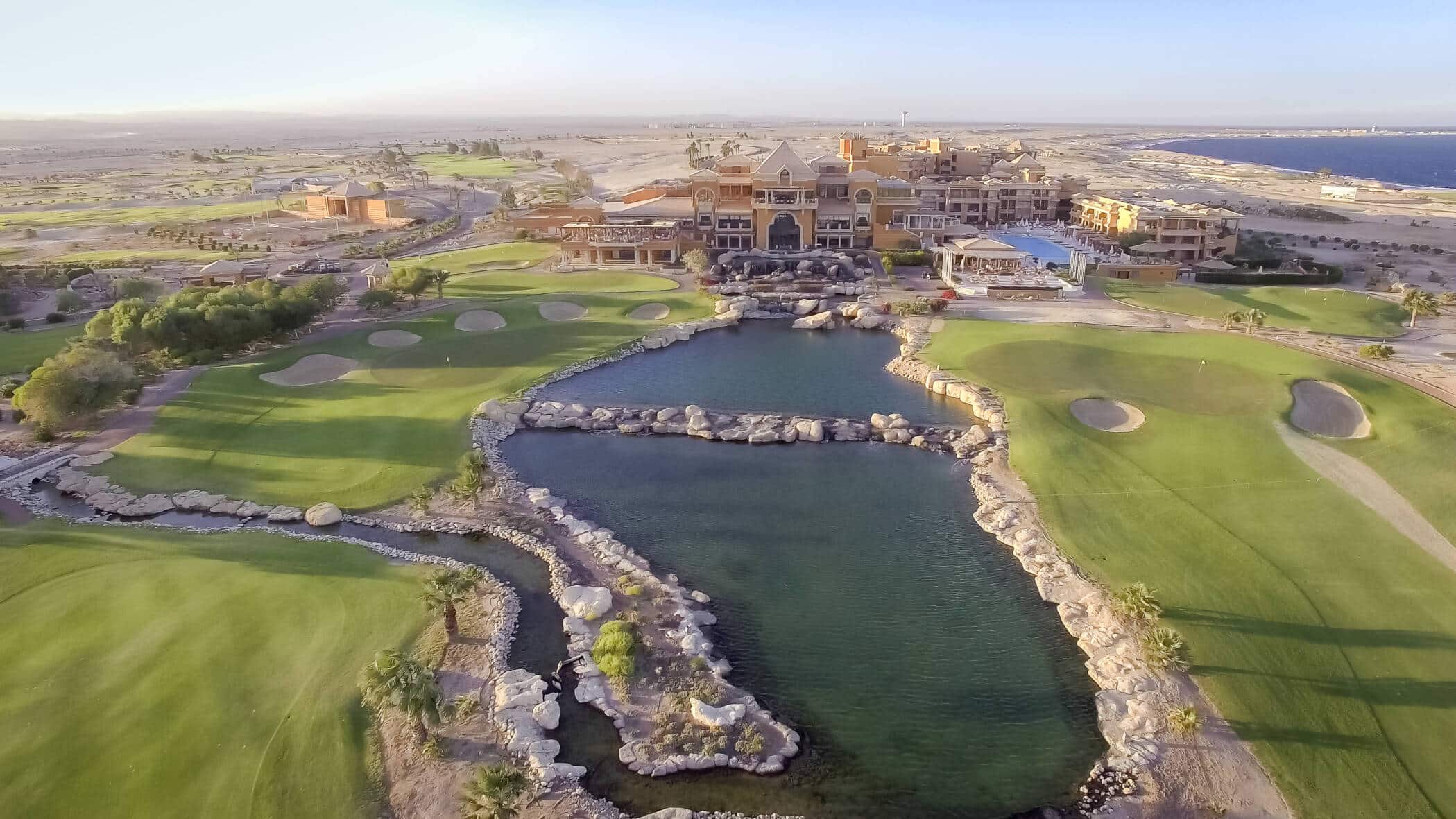 Golf holiday to Egypt – golf course by the Red Sea in Soma Bay